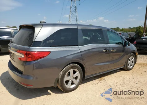 2019 Honda Odyssey Exl z USA, uszkodzony, nr VIN 5FNRL6H74KB090180